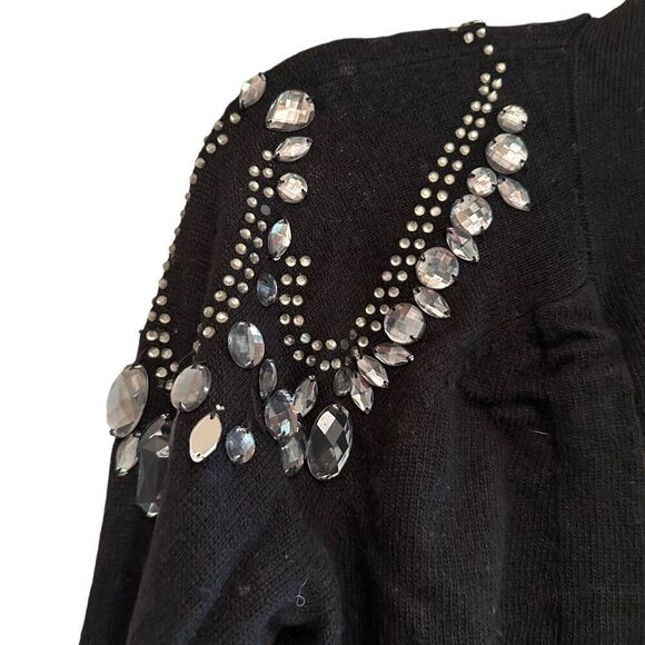 Armani Exchange beaded shoulders cardigan - Picture 2 of 8
